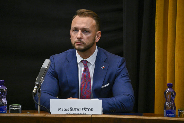 Minister vnútra SR, Matúš Šutaj Eštok