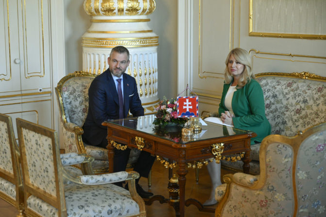 Zuzana Čaputová, Peter Pellegrini