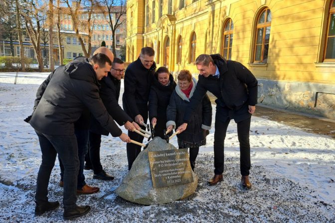 KEŽMAROK: Obnova gymnázia P. O. Hviezdoslava