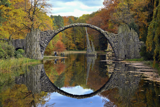 Diablov most, Rakotzbrücke, Nemecko