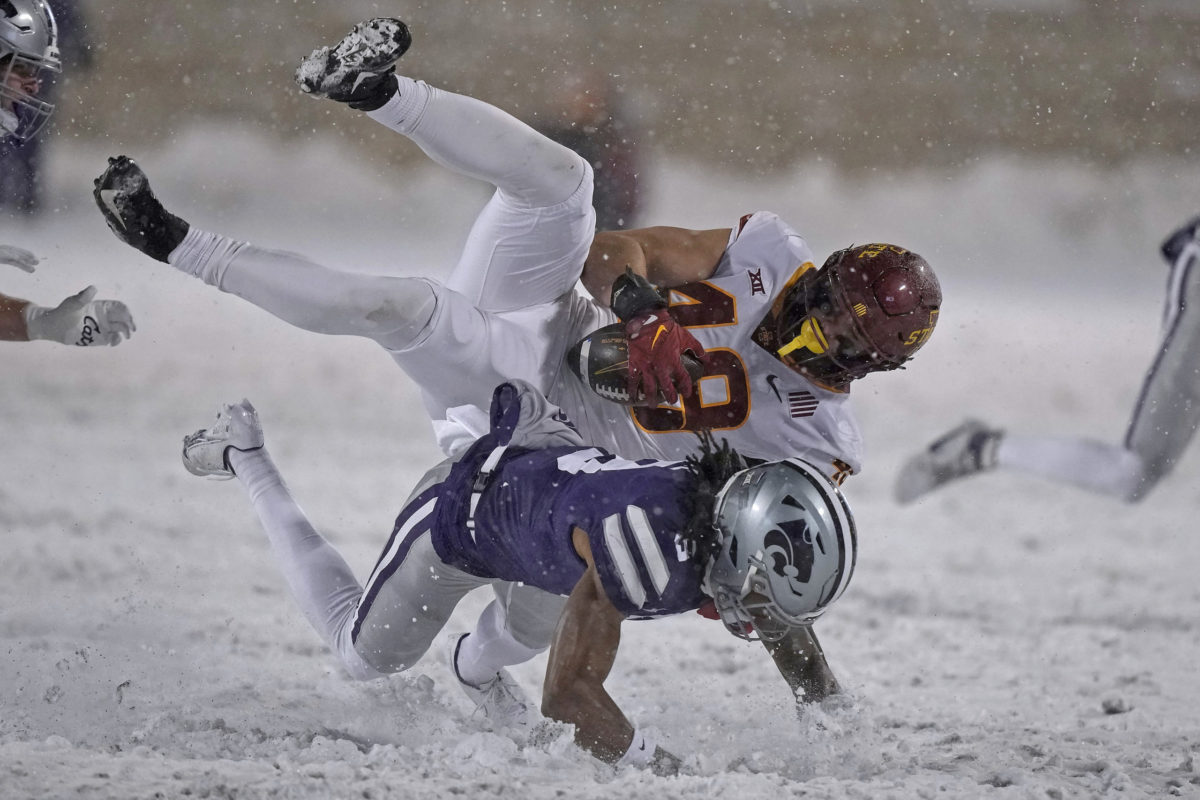 APTOPIX Iowa St Kansas St Football