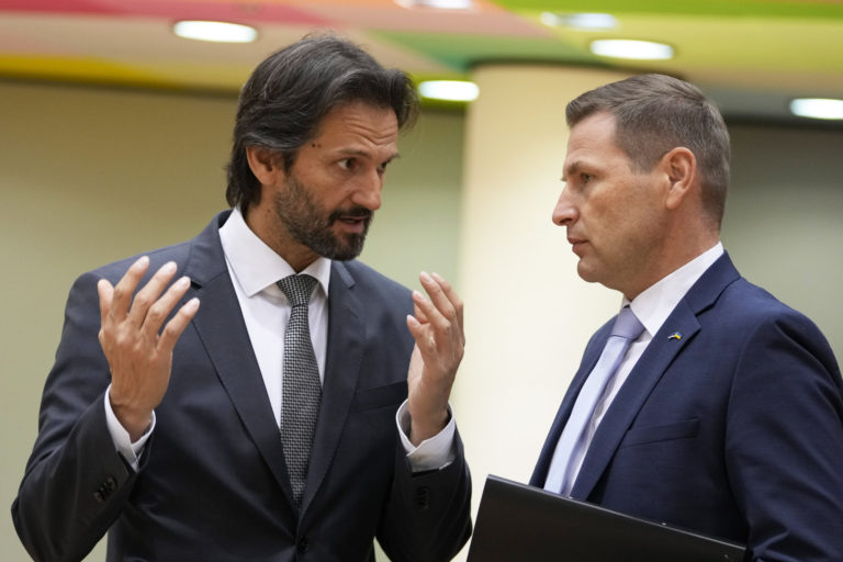 Kaliňák v Bruseli