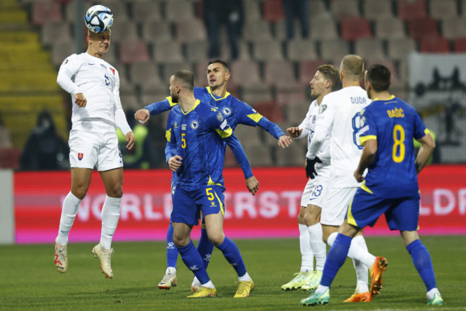 Futbal: Bosna a Hercegovina - Slovensko