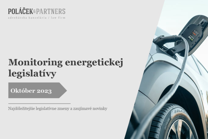 Monitoring energetickej legislatívy september 2023