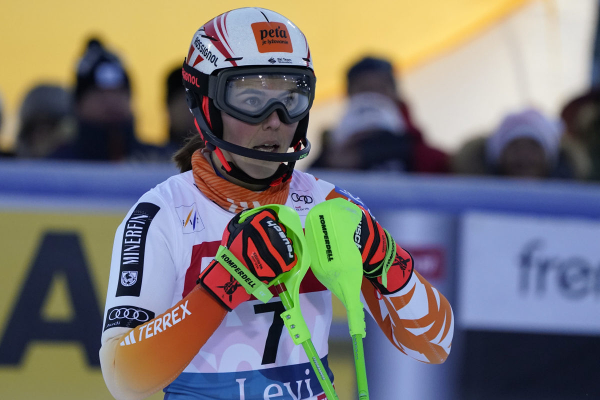 Petra Vlhová, slalom v Levi