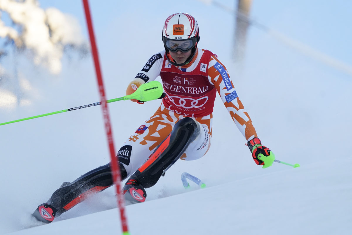 Petra Vlhová, slalom Levi, nedeľa