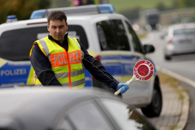 Nemecko, polícia, hranice