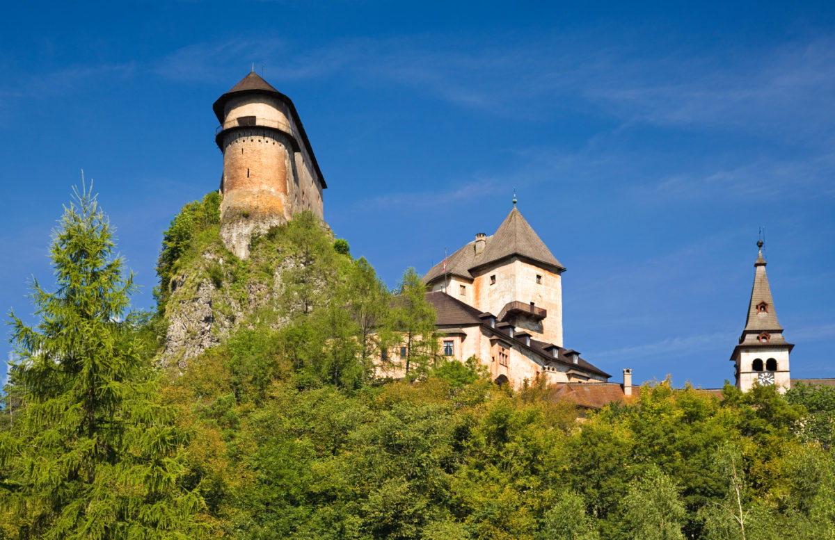 Orava Castle. Oravsky hrad