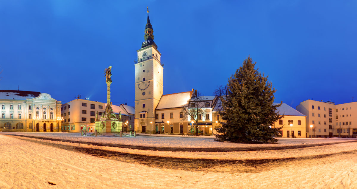 Trnava - Trojicne namestie, Slovakia