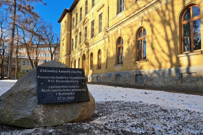 KEŽMAROK: Obnova gymnázia P. O. Hviezdoslava