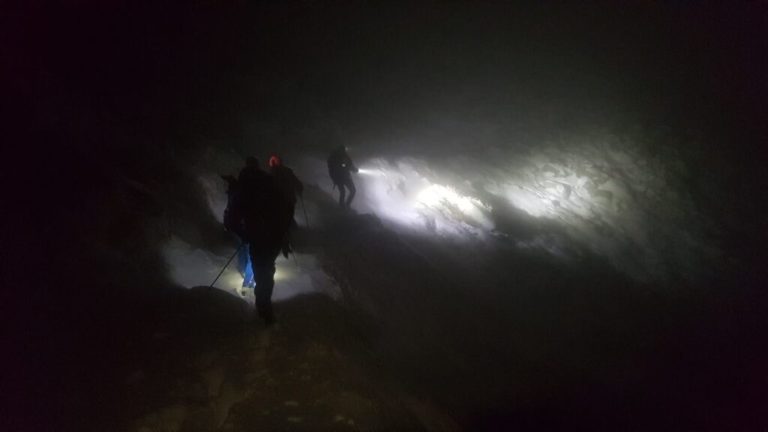 HZS, stratený turista