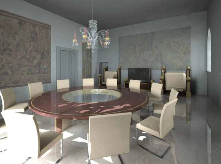 Kaštieľ Rusovce - rokovacia sála