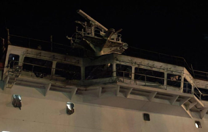 Loď pri Odese, vojna na ukrajine