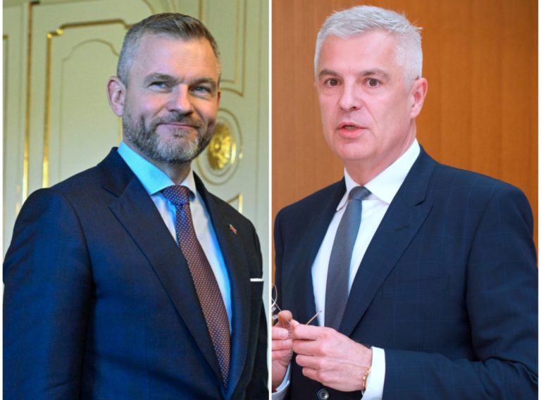 Peter Pellegrini a Ivan Korcok.jpg