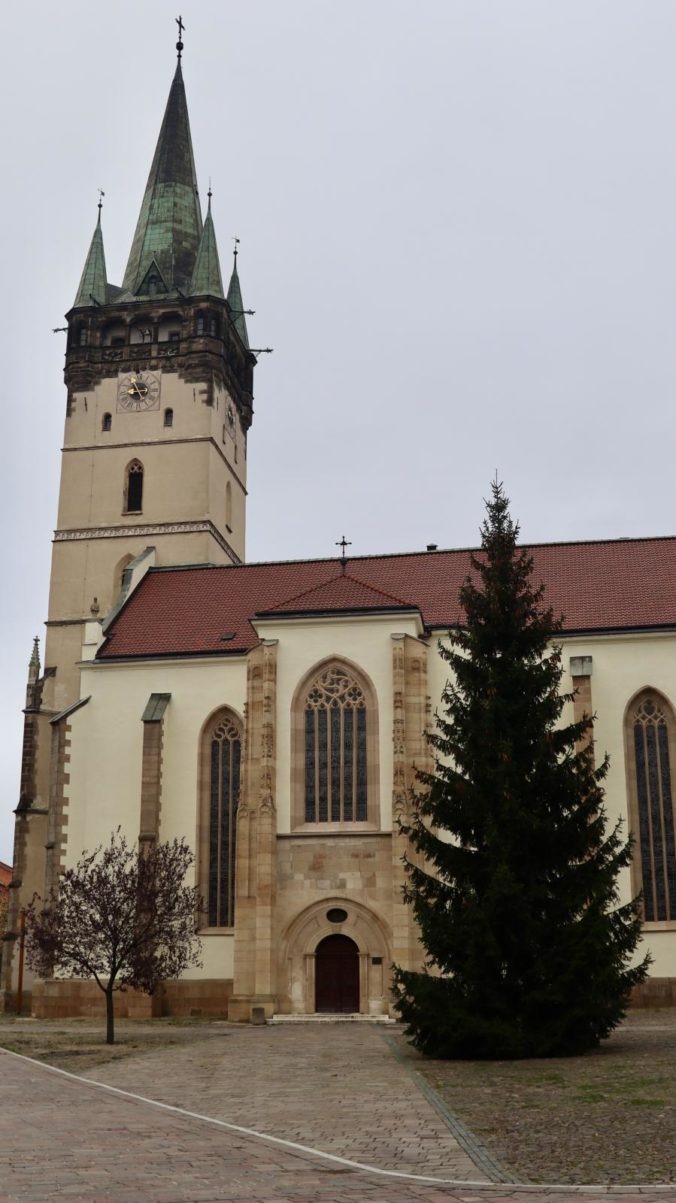 Prešov, vianočný stromček