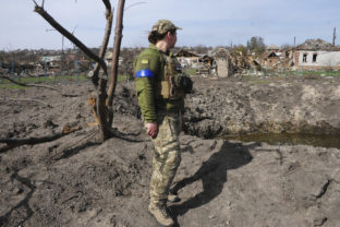 Vojna na Ukrajine, ukrajinská vojačka