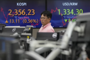 ázijský akciový trh, akcie, burzy