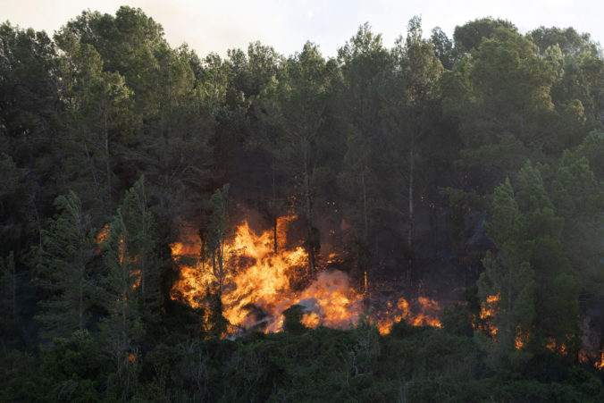 lesný požiar, Španielsko