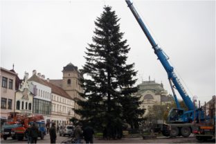 Košice, vianočný stromček