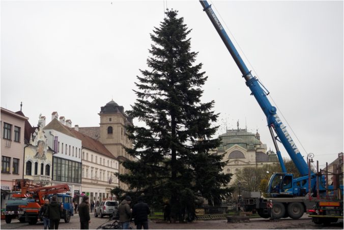 Košice, vianočný stromček