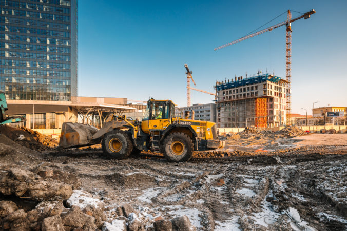 Výstavba kancelárskej budovy v zóna Chalupkova, Bratislava