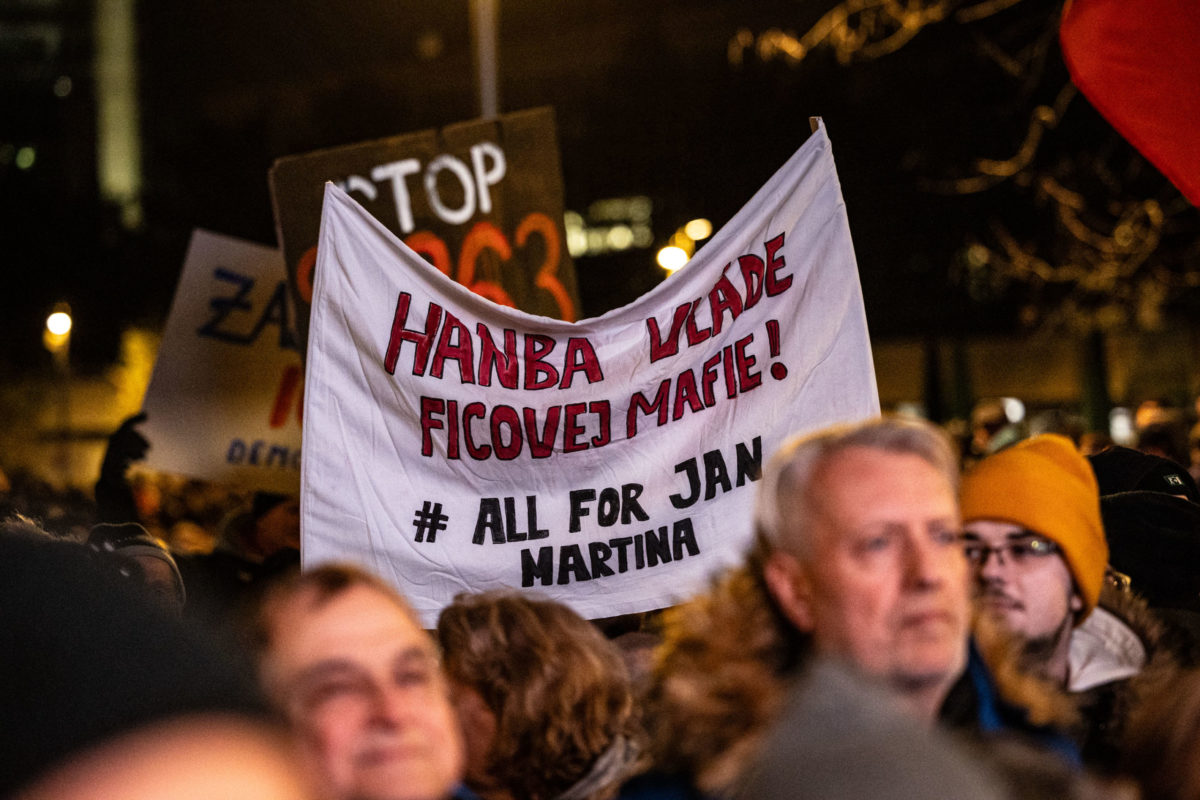 BRATISLAVA: Protestné zhromaždenie PS, SaS a KDH