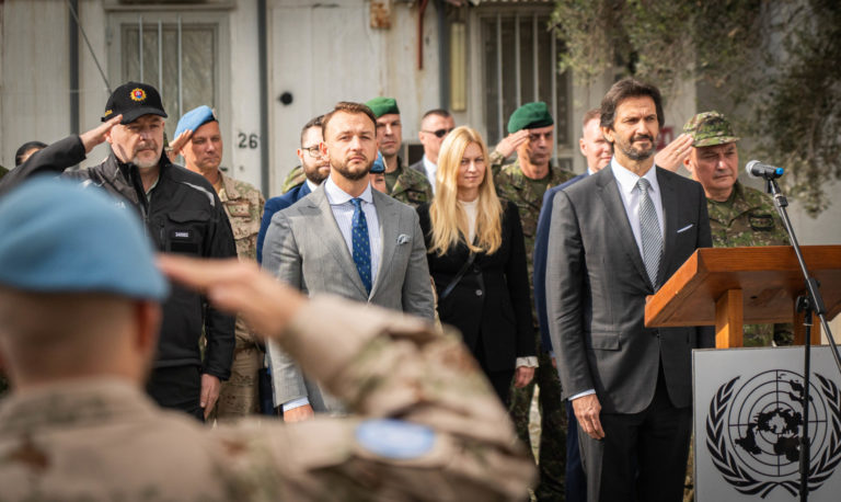 MV SR: Návšteva príslušníkov PZ na mierovej misii