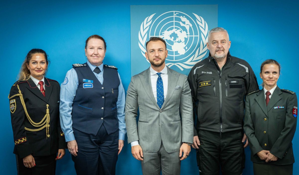 MV SR: Návšteva príslušníkov PZ na mierovej misii