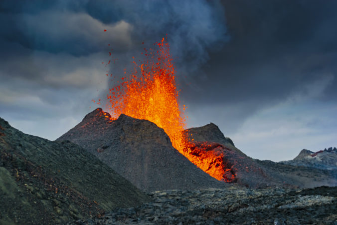 Iceland Volcano Volcanic Eruption