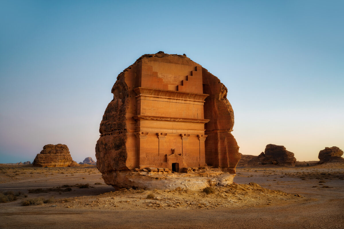 Hegra Alula in Saudi Arabia taken in January 2022