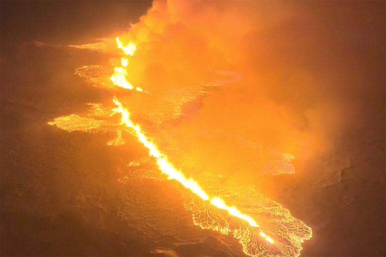 Erupcia na Islande