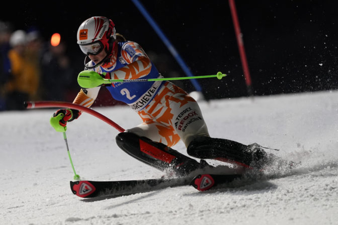 Petra Vlhová vyhrala nočný slalom v Courcheveli