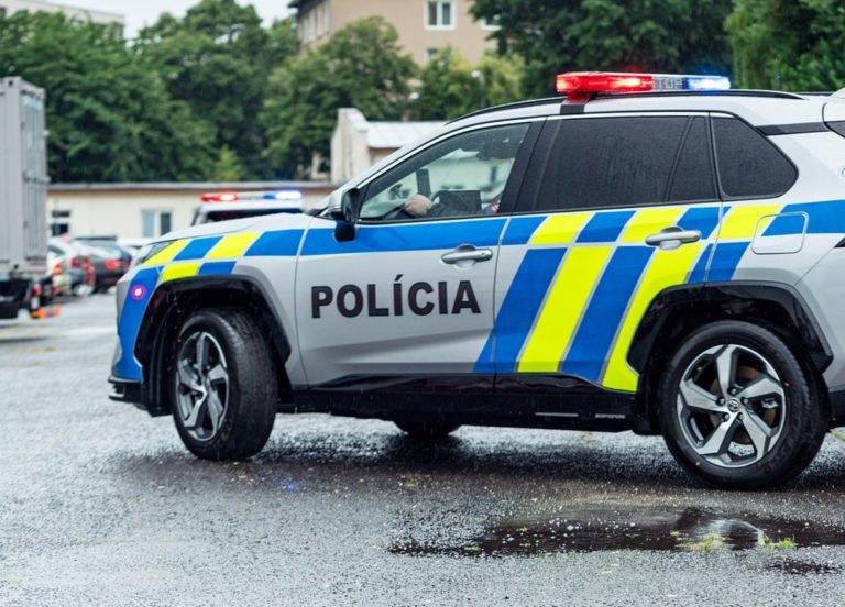 Policajné auto, polícia