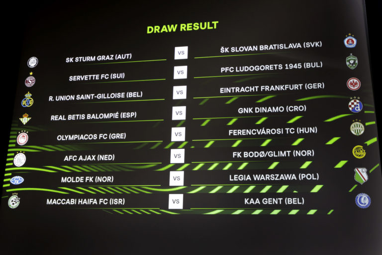 žreb, Európska konferenčná liga, ŠK Slovan Bratislava