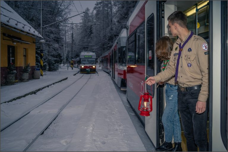 betlehemské svetlo, skauti