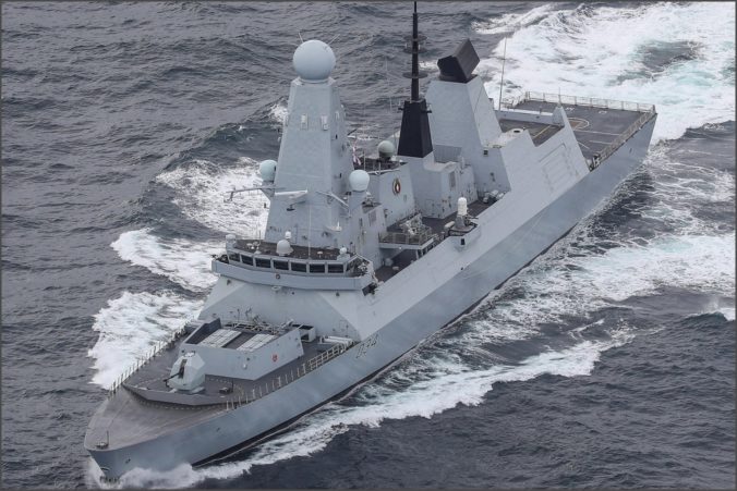 Veľká Británia, loď HMS Diamond