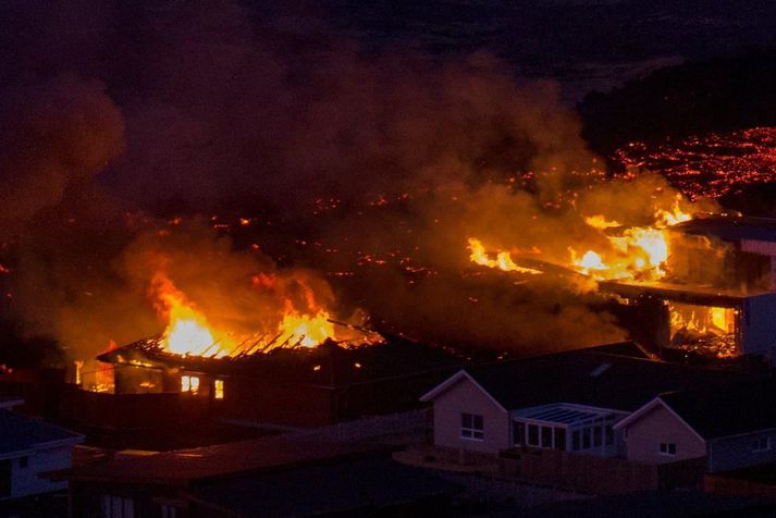 Sopečná erupcia Island