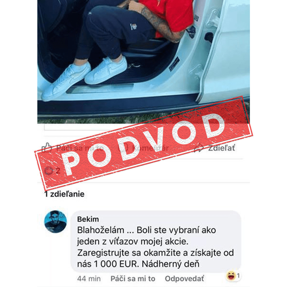 Podvod, hoax