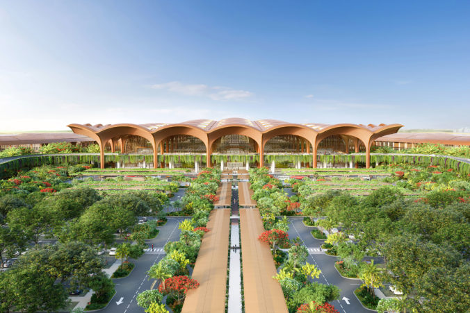 Návrh nového medzinárodného letiska v Kambodži