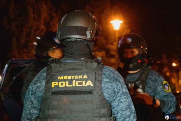 Polícia, Poprad, gangy