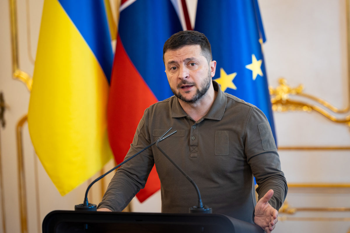 PREZIDENT: Návšteva Volodymyra Zelenského
