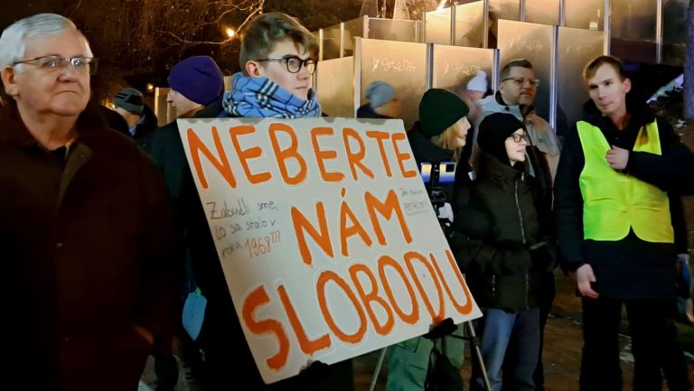 POPRAD: Občiansky protest