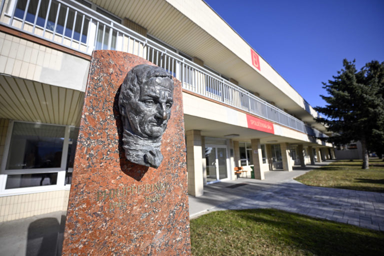 Pezinok, psychiatrická nemocnica Philipa Pinela