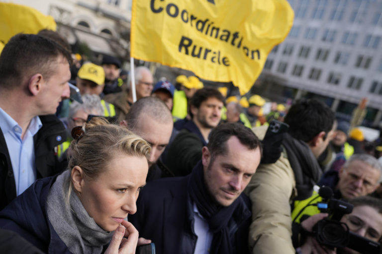 Protest farmárov vo Francúzsku