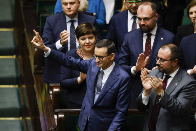 CORRECTION Poland Politics