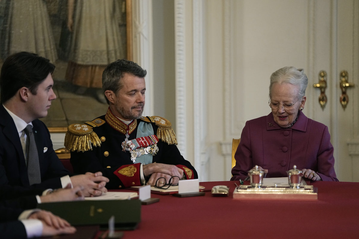 Denmark Royal Abdication