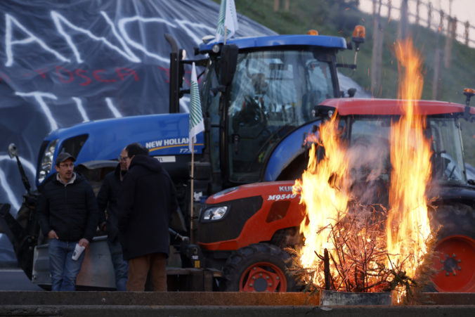 Protest farmárov, Francúzsko