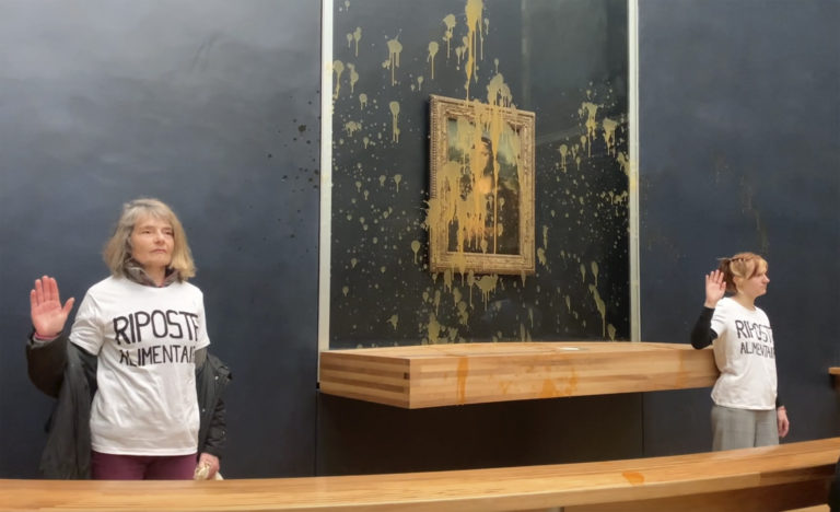 Klimatické aktivistky, Mona Lisa