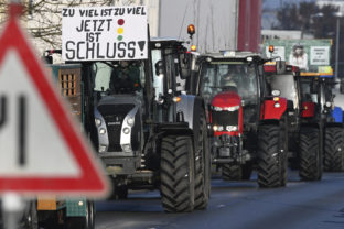 Protest farmárov, Nemecko