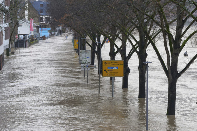 Počasie v Nemecku, povodne